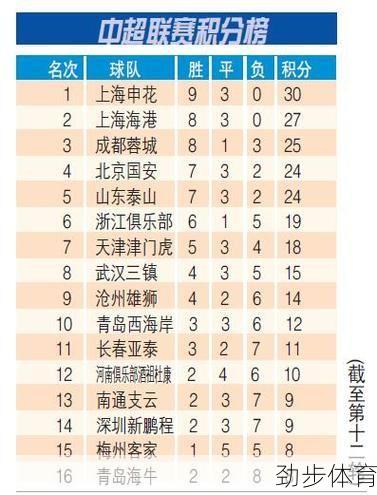 足球教练资格证报名入口(2012中超联赛积分榜)