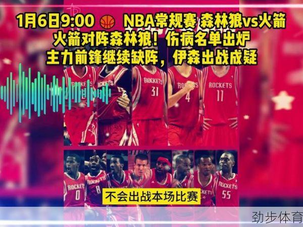 森林狼vs火箭：全面解析比赛亮点与球员表现